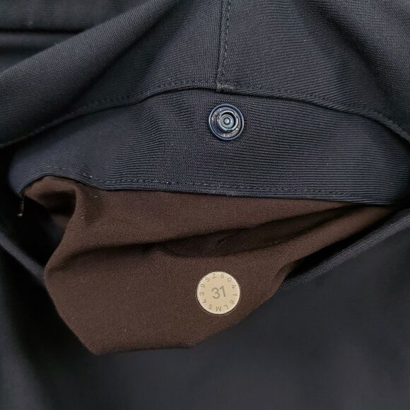 Lululemon Pant Mens 31x 27 Navy ABC Classic Slim Fit Performance Activewear - Picture 9 of 12